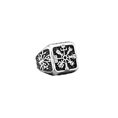 Bague Vegvisir de Vie