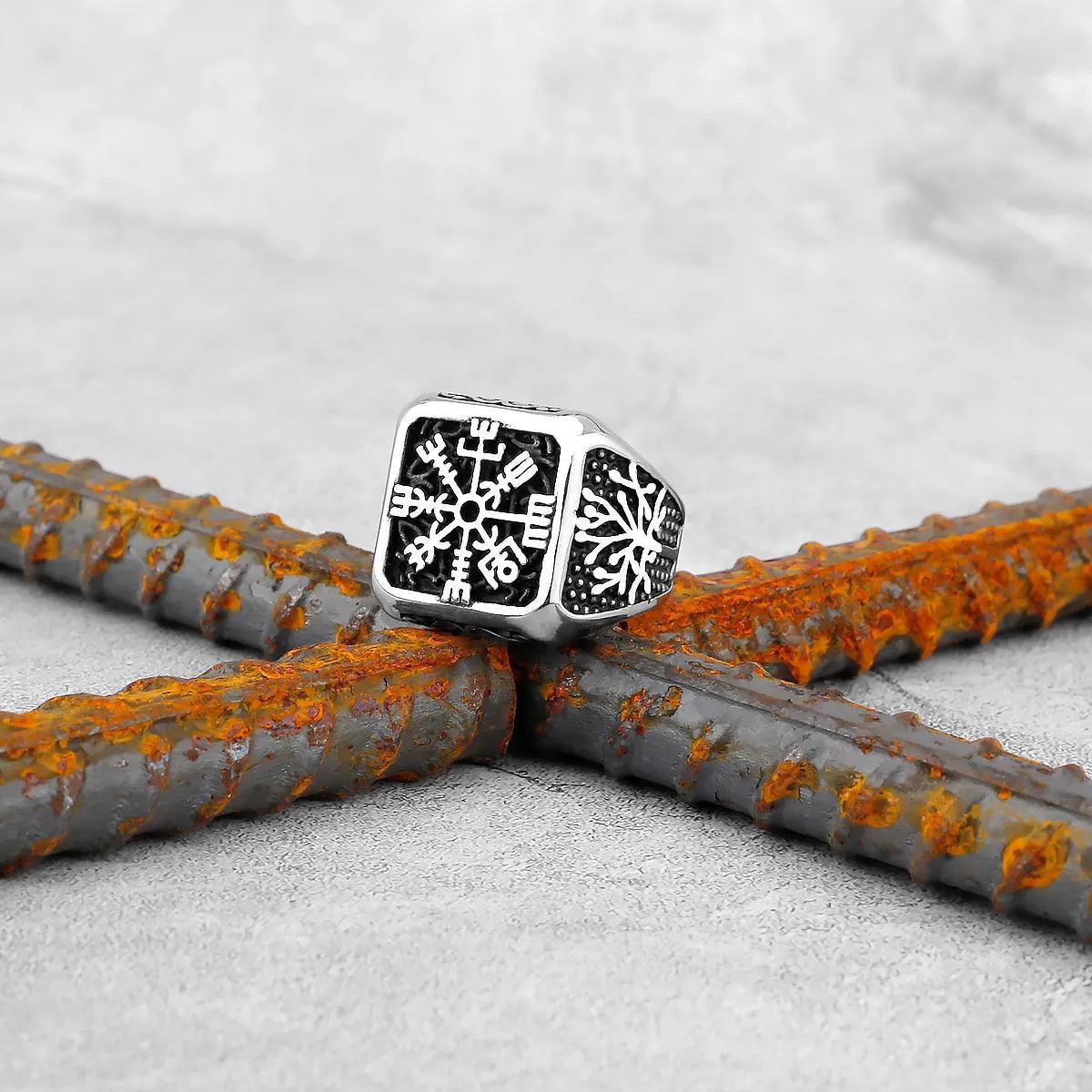 Bague Vegvisir de Vie