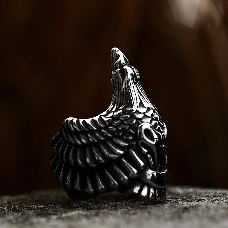 Bague Aigle Viking - Univers Celtique