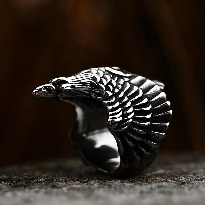 Bague Aigle Viking - Univers Celtique