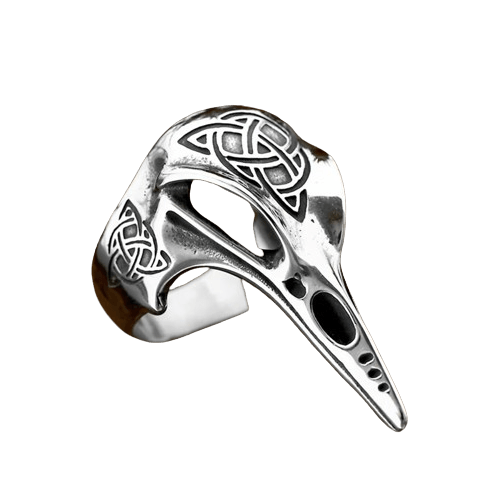 Bague Corbeau Celtique - Univers Celtique