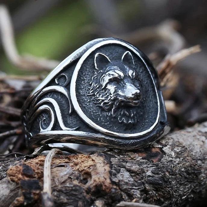 Bague Loup Fenrir - Univers Celtique