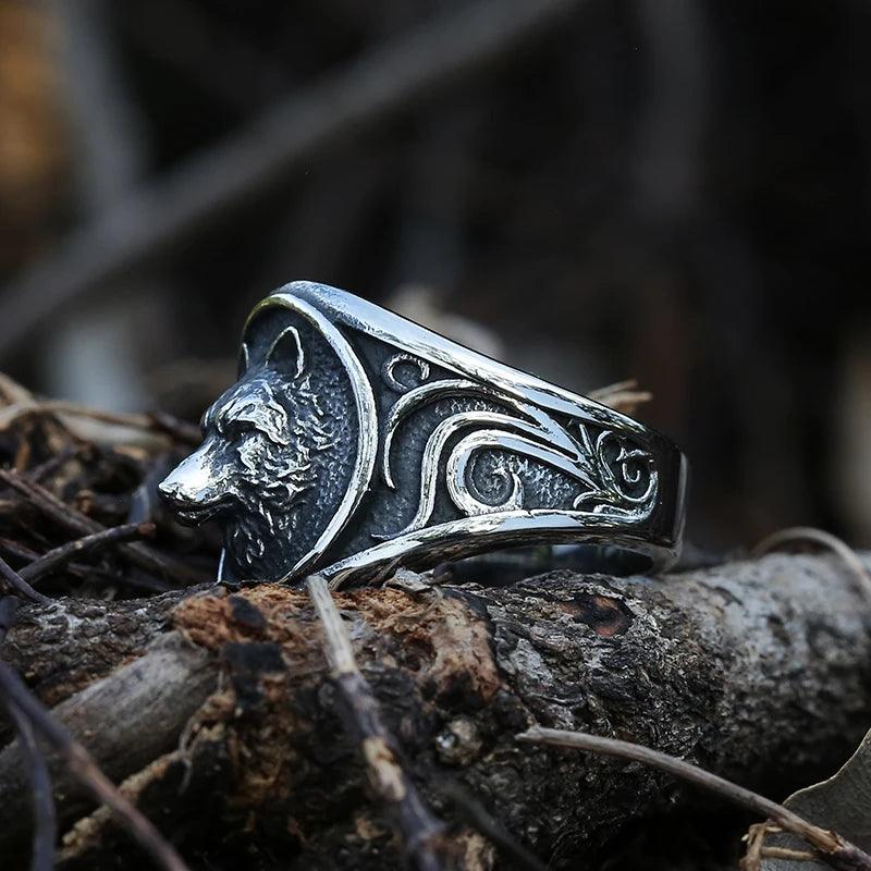 Bague Loup Fenrir - Univers Celtique