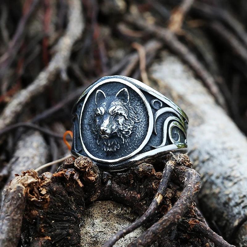 Bague Loup Fenrir - Univers Celtique