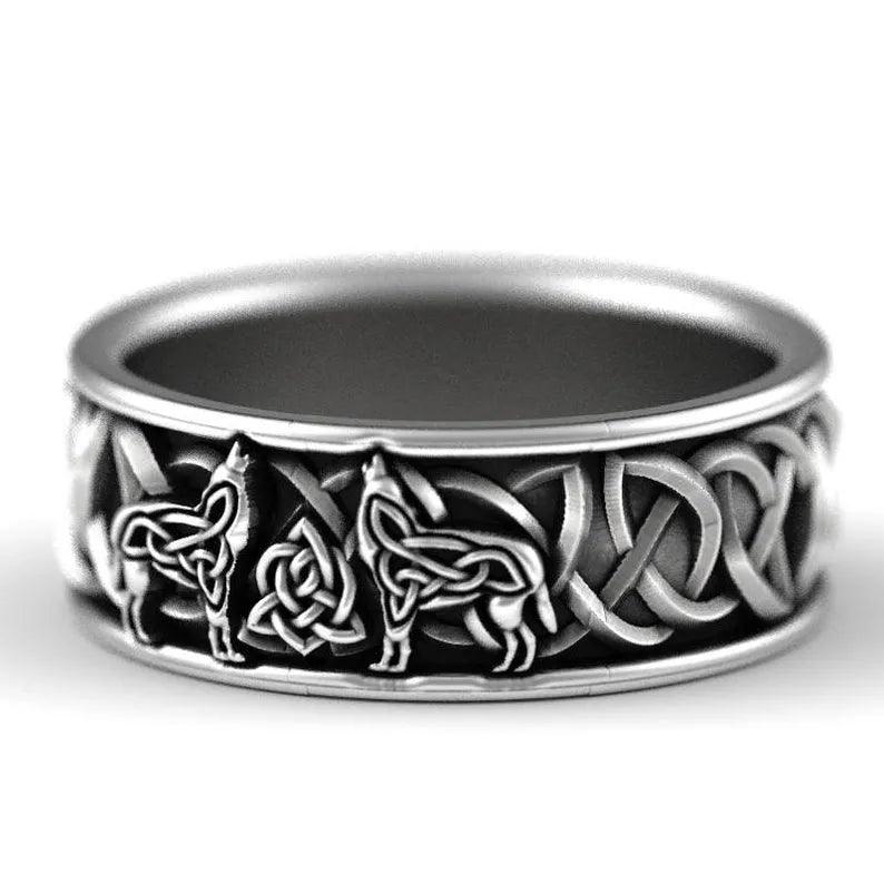 Bague Loup Viking - Univers Celtique