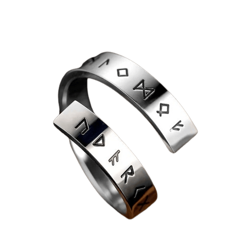 Bague Spirale Futhark - Univers Celtique