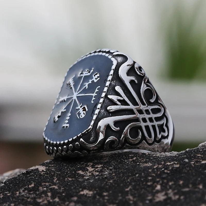 Bague Vegvisir Odin - Univers Celtique