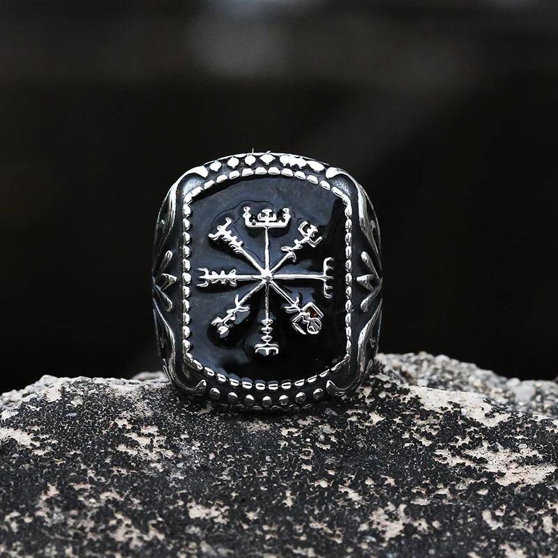 Bague Vegvisir Odin - Univers Celtique