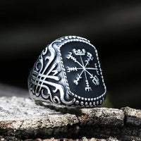 Thumbnail for Bague Vegvisir Odin - Univers Celtique