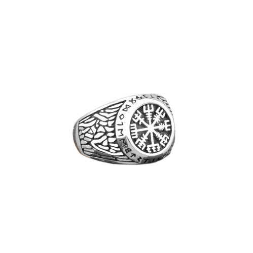 Bague Vegvisir Runique