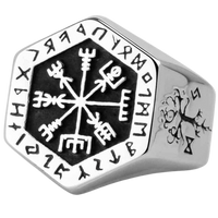 Thumbnail for Bague Viking Vegvisir - Univers Celtique