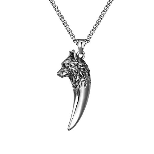 Collier Tête de loup - Univers Celtique