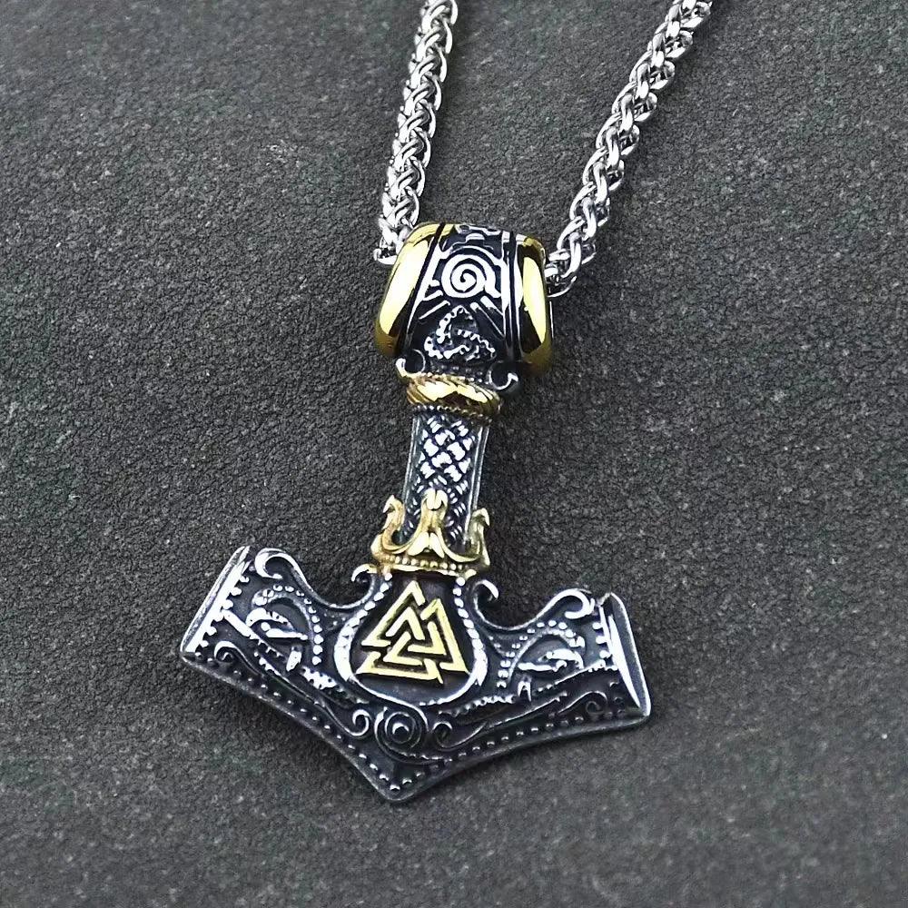 Collier Viking Dieu de la Foudre - Univers Celtique