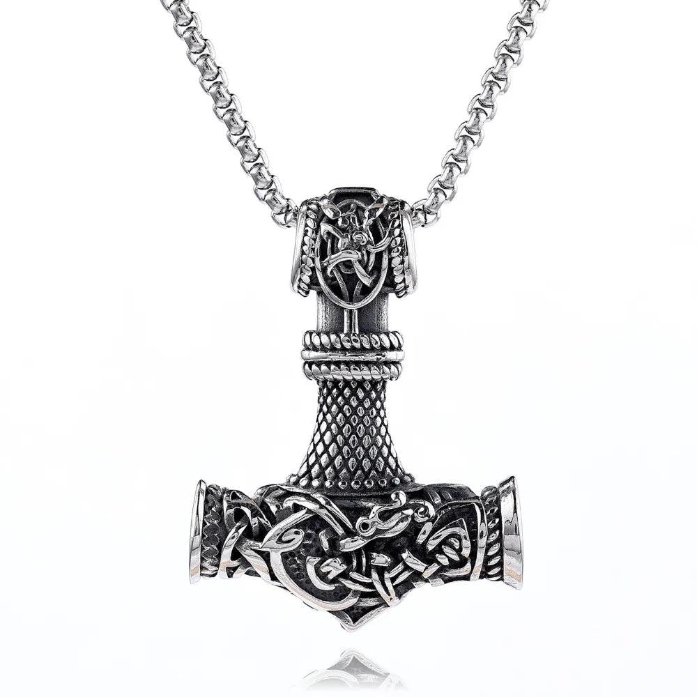 Collier Viking Mjöllnir - Univers Celtique