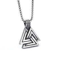 Thumbnail for Collier Viking Triple Valknut - Univers Celtique