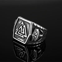 Thumbnail for Bague Valknut Viking - Univers Celtique